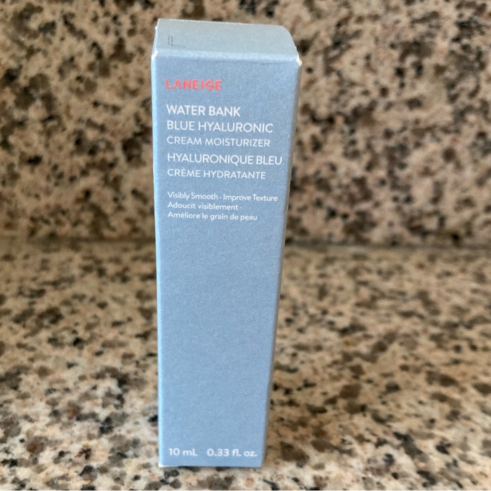 10 mL Laneige Water Bank Blue Hyaluronic Cream Moisturizer